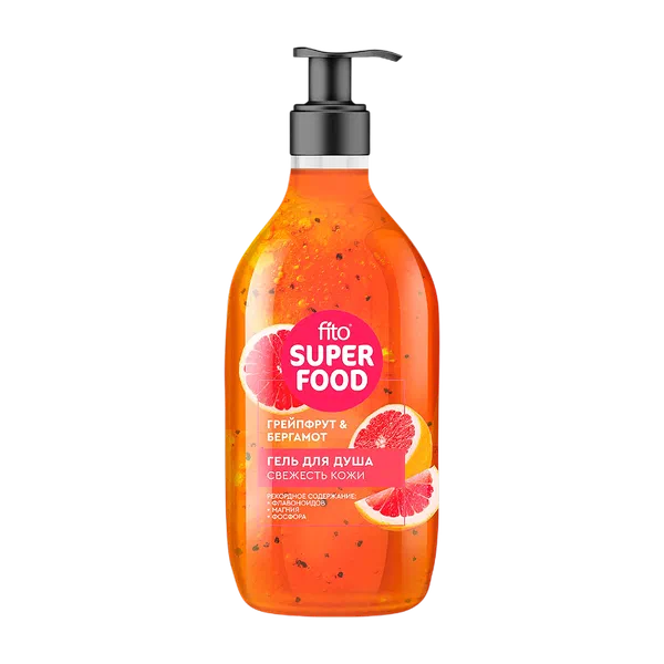 SuperFood свежесть кожи душ гели  520мл