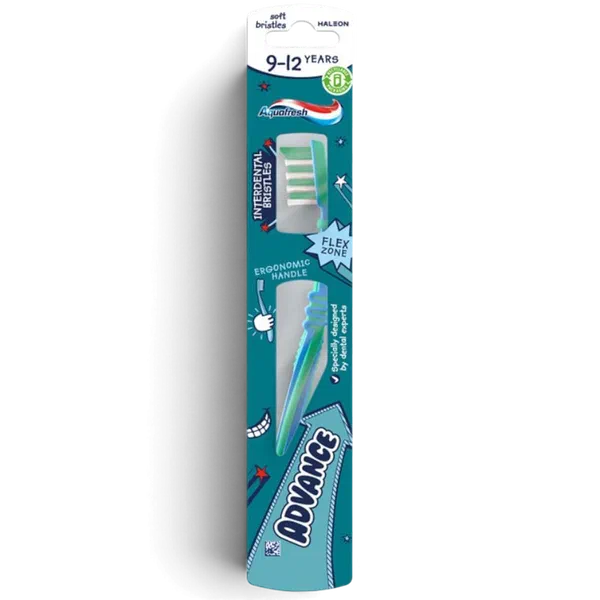 GSK Aquafresh мягкая тиш щеткасы 9-12лет