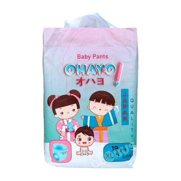 Трусики детск Ohayo XL 5-19шт