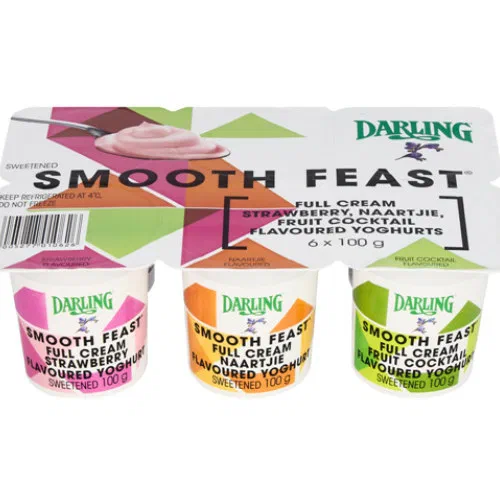 Darling Strawberry/Naartjie/Fruit Cocktail 6x100g