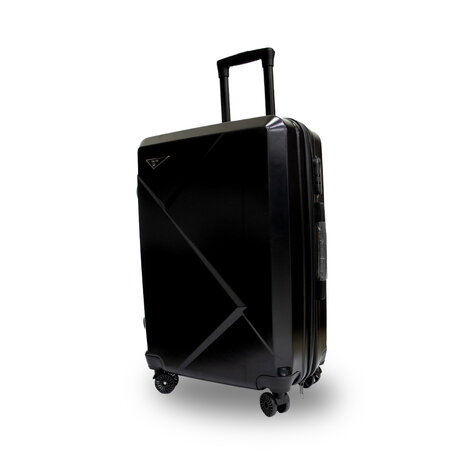 Jinpin Hard Luggage 20"Abs  Black Sx24-L18