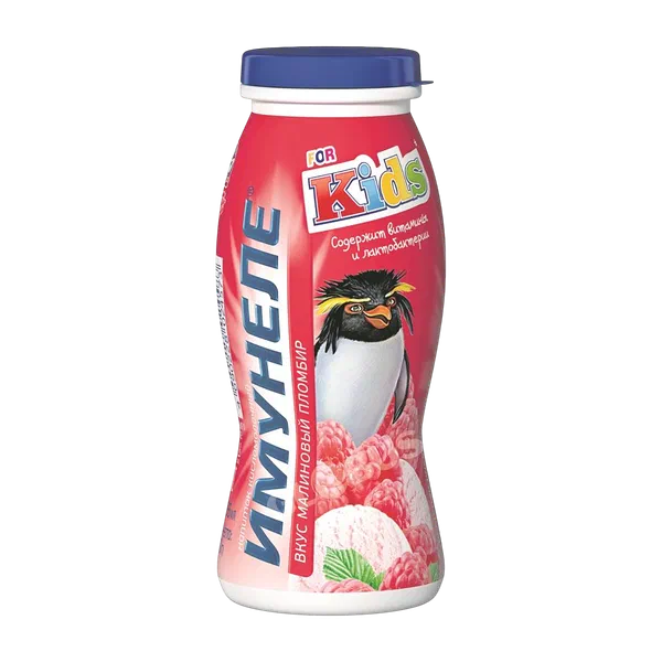 Коктейль Neo Имунеле for kids малина/пломбир 1,2% 100г Бишкексут