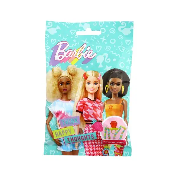 BARBIE FLWPACK W/MIX CANDY 44G - BARBIE MIXED CANDY FLOWER PACK GUM