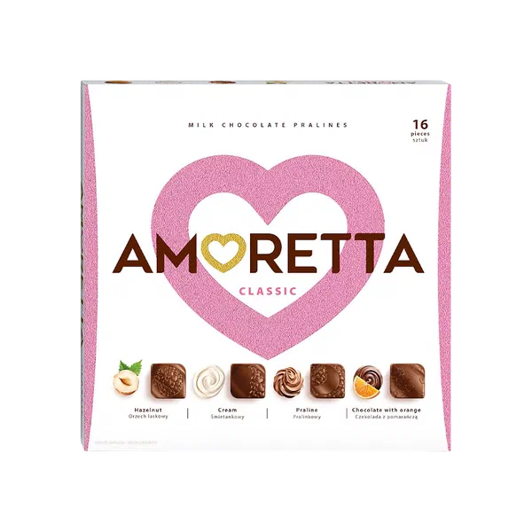 Шок конфеттери. Mieszko Amoretta Classic 106г