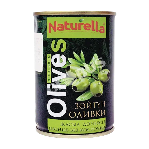 Оливки Naturella конс. зел.б/к 280г ж/б