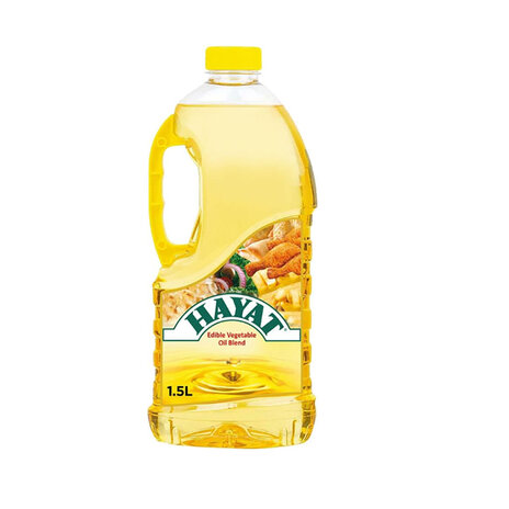 Hayat Cookingfrying Oil1.5Ltr