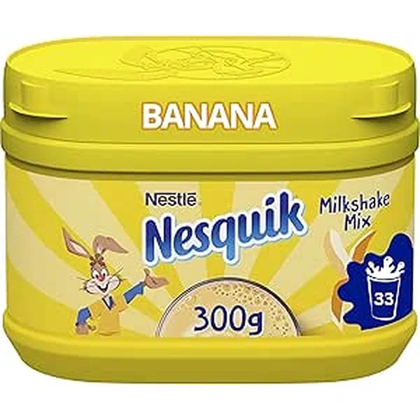 NESQUIK RICH CHOCOLATE FLAVORED POWDER DRINK 300G TIN