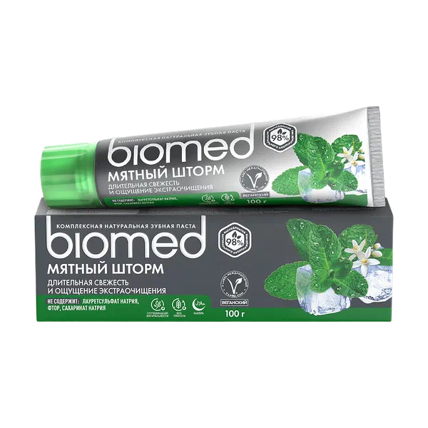 Biomed мятный шторм тиш пастасы 100г