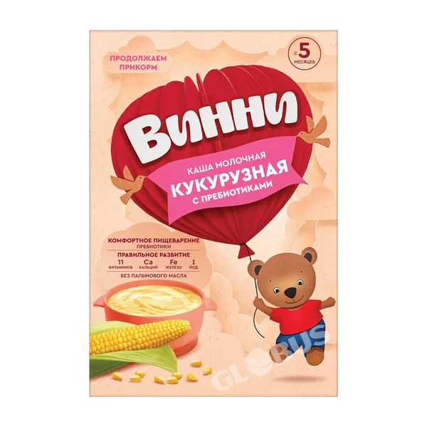 Каша дет. Винни мол. кукуруз. с 5мес 200г