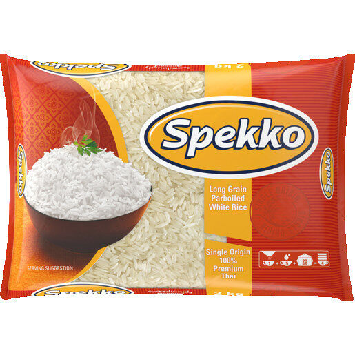 Spekko Parboiled White Rice 2kg