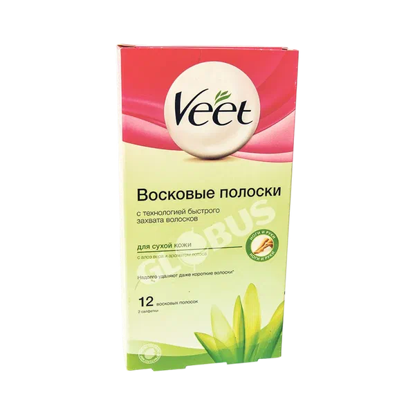 RB Veet ашыкча чачтарды тазалоочу, курга к тери үчүн 12д.