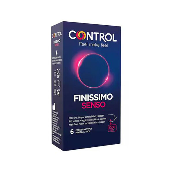Control Finissimo Thin Condoms 6Pcs
