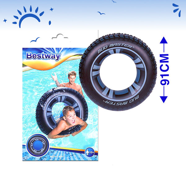 Bestway Mud Master Swim Ring 91Cm 26-36016