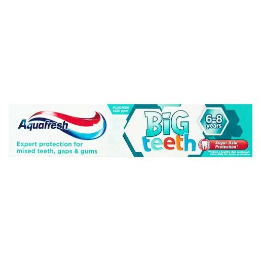 Aquafresh Big Teeth Kids Toothpaste 50ml