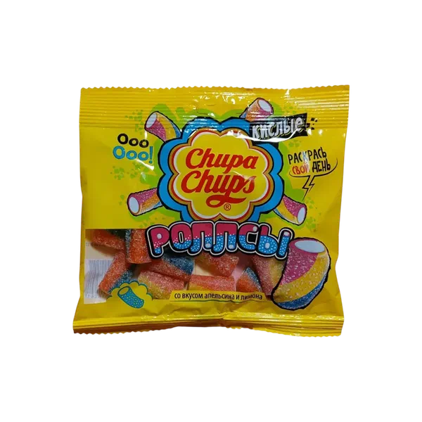 Chupa Chups кисл роллсы марм. 100г
