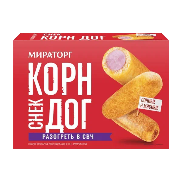 Снек Корн Дог Мираторг 250г