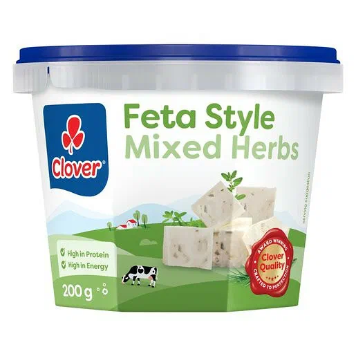 Clover Feta Mixed Herb 200g