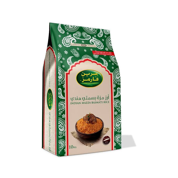 Green Farms  Mazza Indian Basmati Rice 10Kg