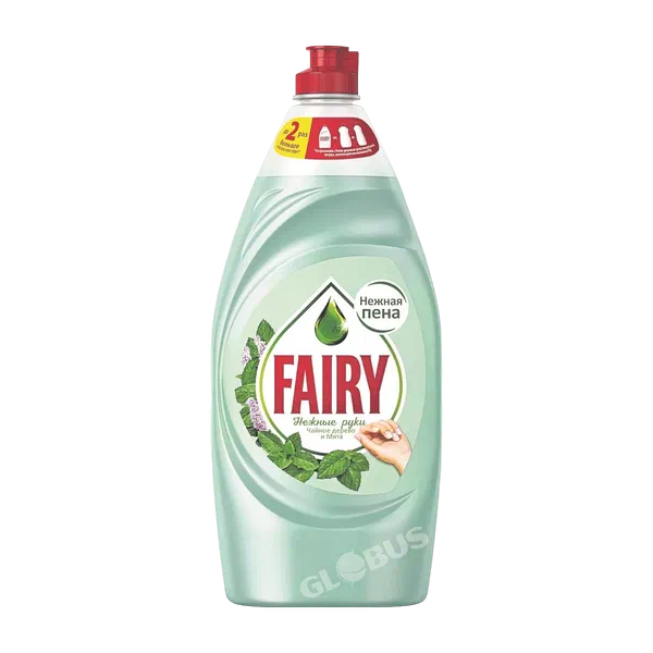 Средство д/мытья посуды P&G Fairy мята и чайное дерево 900 мл