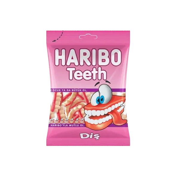 Haribo Зубы мармелады 80г