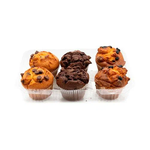 Assorted Cocktail Muffins 6's