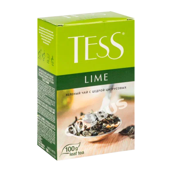 Чай Tess Lime зел. лист 100г