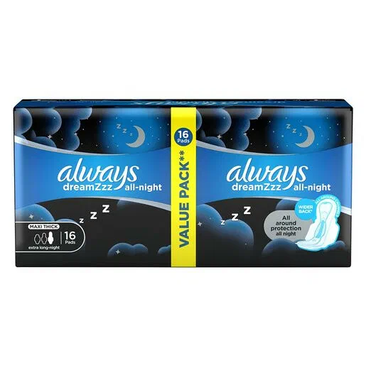 Always Maxi Night Duo 16 Pack