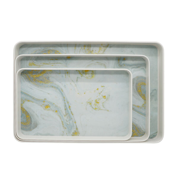 Hw Serving Tray 3Pcs Rect