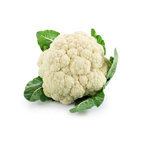 FRESH CAULIFLOWER WITH FIRM WHITE FLORETS
