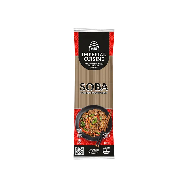 Лапша Imperial Cusine SOBA гречн. 400г