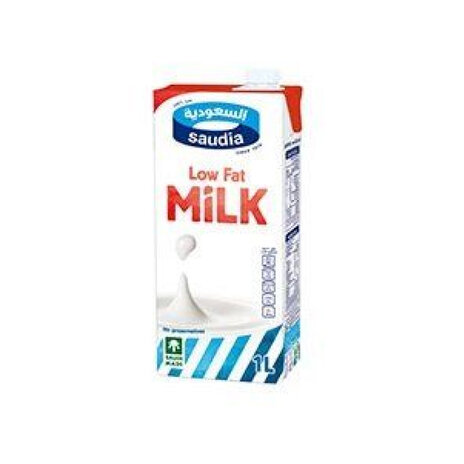 Saudia Low Fat Milk 1 L