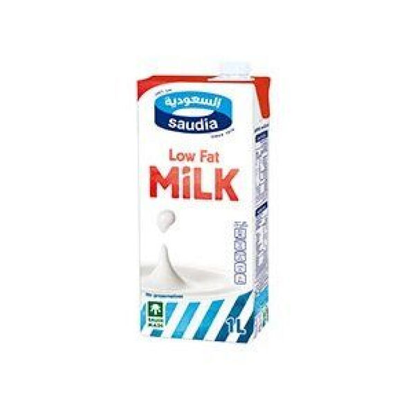 Saudia Low Fat Milk 1 L