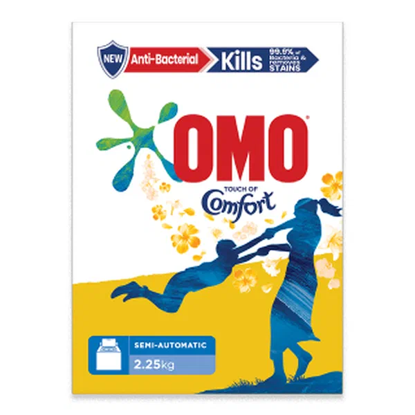 OMO SEMI-AUTOMATIC ANTIBACTERIAL LAUNDRY POWDER 2.25KG