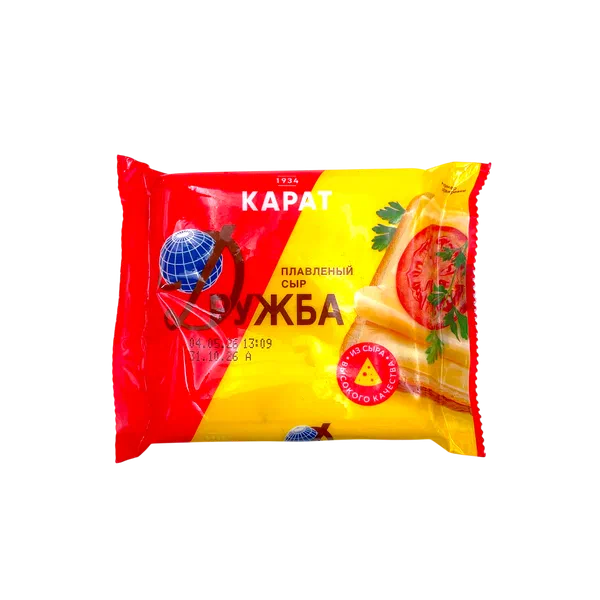 Сыр Карат дружба ломтиками 25% 130г ф/п РЦ