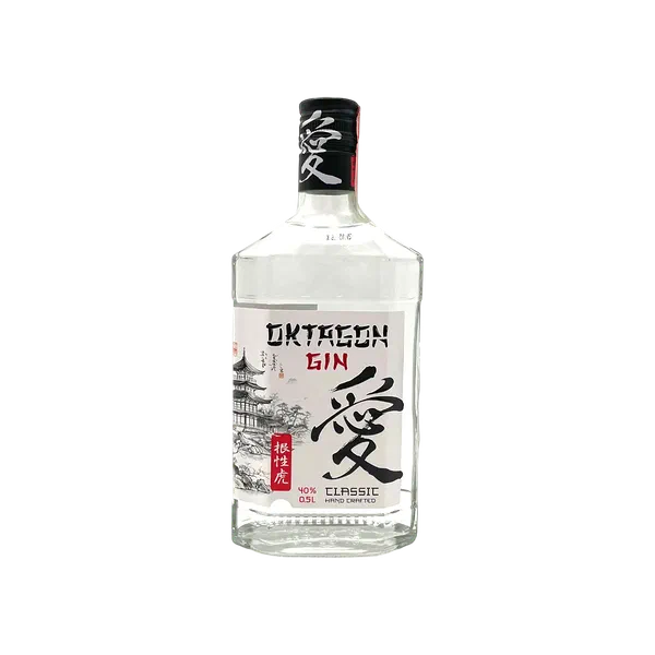 Джин Oktagon Классический 0,5л ст/б Россия 6
