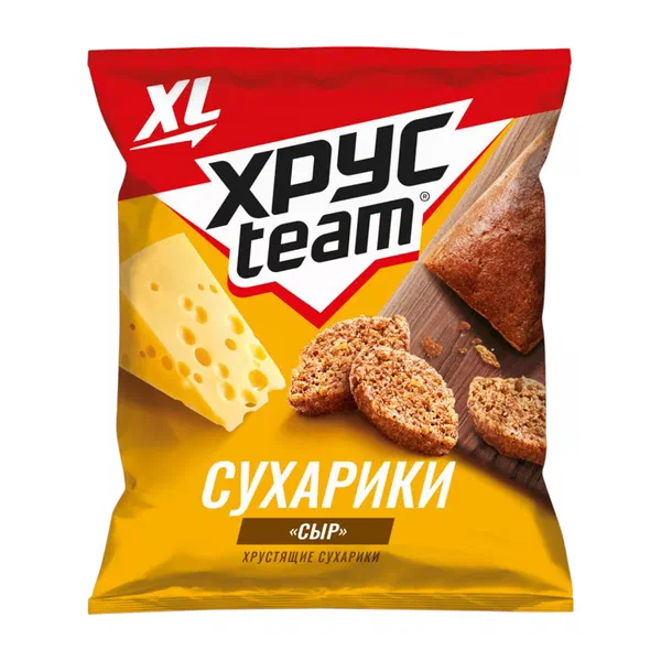 Сухарики Хрусteam сыр 100г п/п Фрито Лей Россия 16