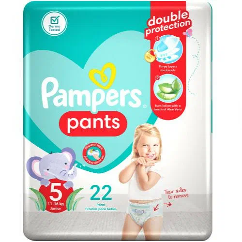 Pamper Pants Size 5 22s