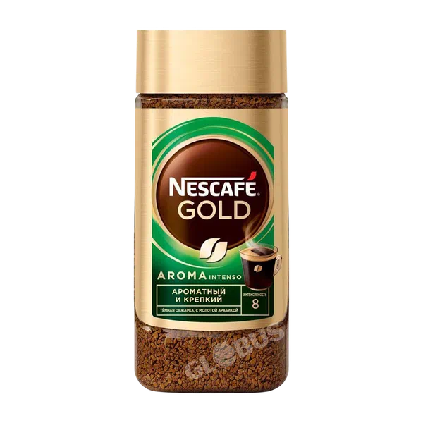 Nescafe Gold Aroma Intenso эритме кофеси 170г ст/б