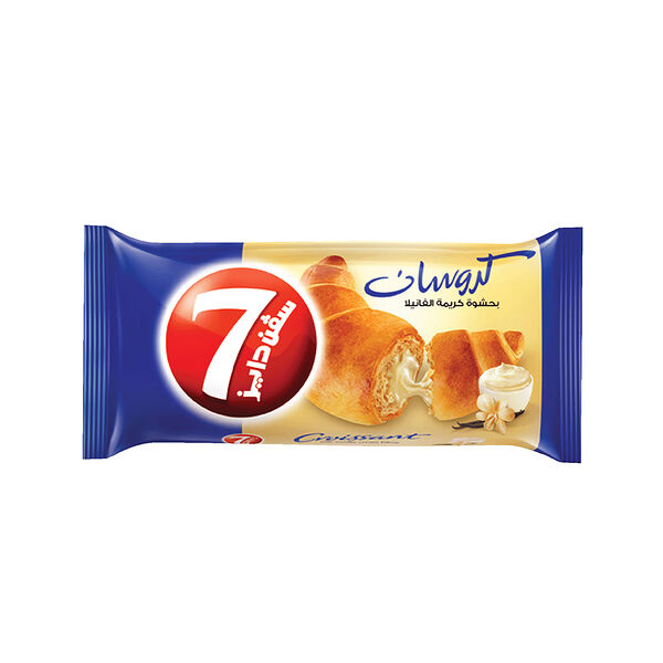 7Days Croissant With Vanilla Cream Filling