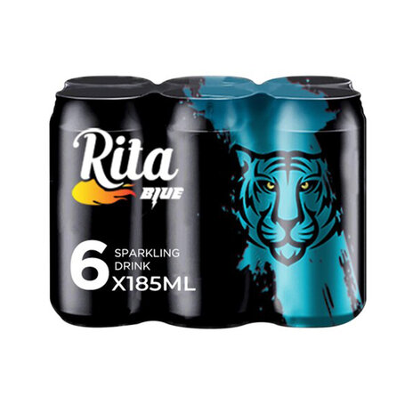 Rita Blue Sparkling Energy  Drink ( 240Ml X6 )