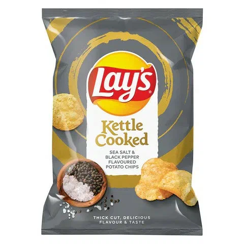 Lays Sea Salt & Black Pepper 120g