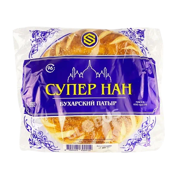 Супер-Нан Бухара патыр лепешкасы 600г