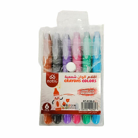 Crayons Colors Washable Nt-0150-2