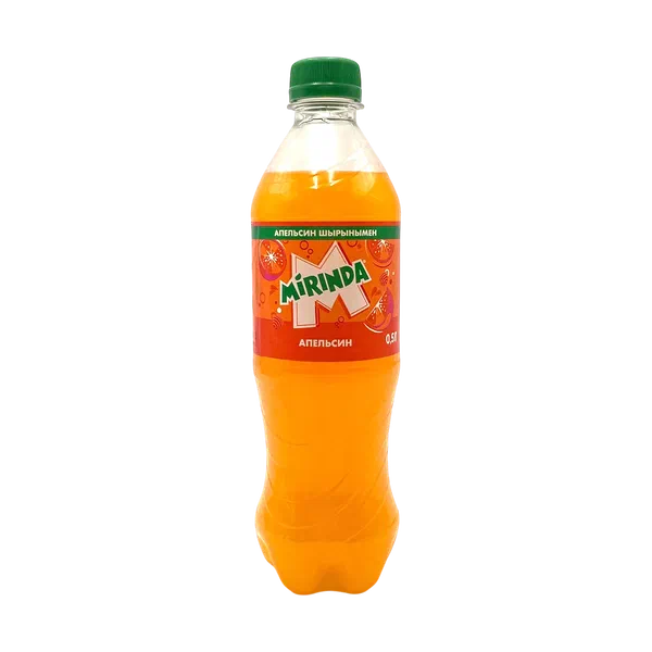 Напиток Mirinda апельс газ 0,5л п/б Узбекистан 12