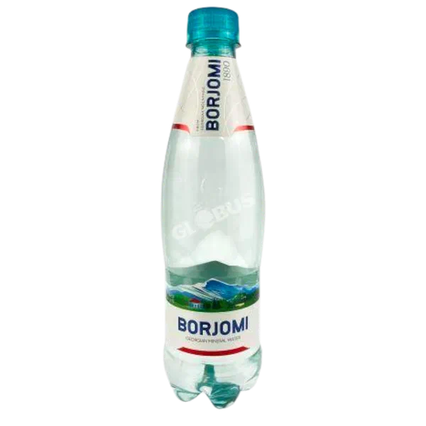 Вода Borjomi минерал. газ 0,5л п/б Грузия 12