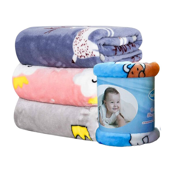 Noor Baby Blanket 1 Ply 00X140 .350Gsm-Bnbl7018