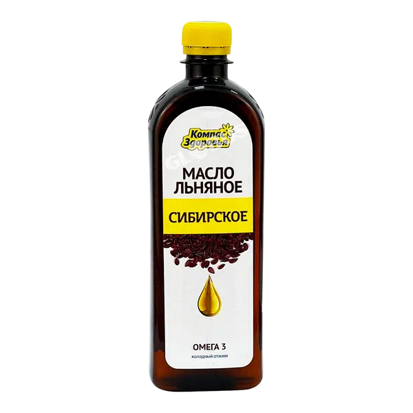 Масло льняное Сибирское 500мл