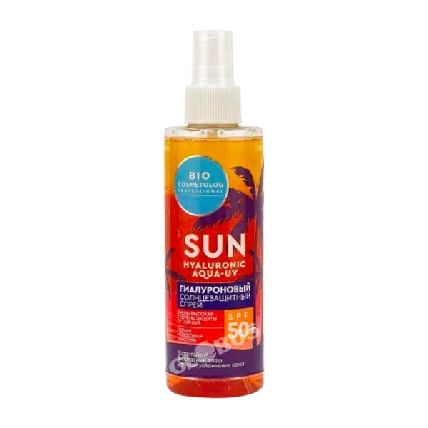 Крем BioCosmetolog д/лица с/защит SPF 50+ гиалур 190мл