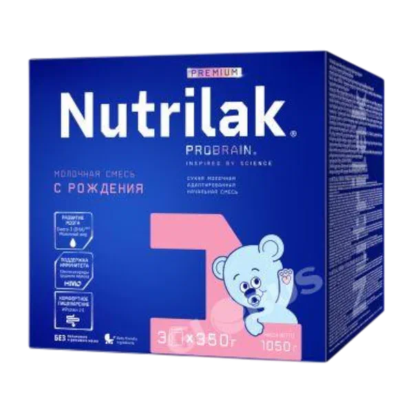 Смесь дет. Nutrilak Premium 1 мол. адаптиров. с рож. 1050г