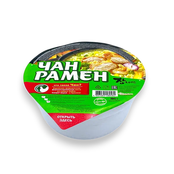 Вермишель б/п Чан рамен кур. 85г чашка